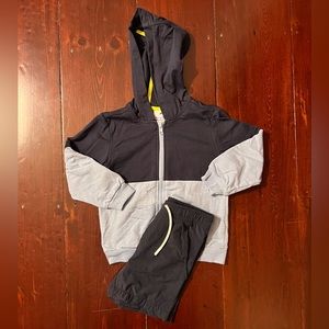 NWOT Tommy Bahama short and zip up jacket set navy blue and light blue 3T